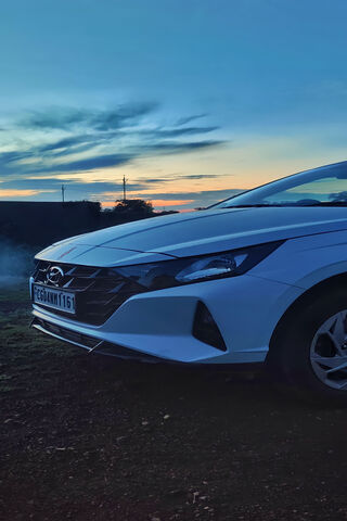 Sunset Drive with the Hyundai
