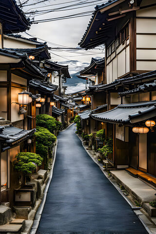 Serene Streets of Kyoto..