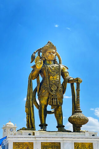 Majestic Hanuman Statue..