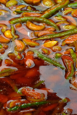 Spicy Pickle Delight 🌶..