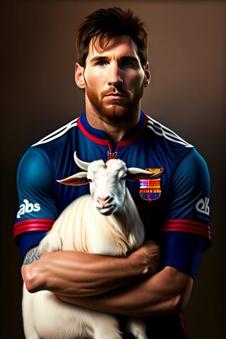 Lione Messi The Goat