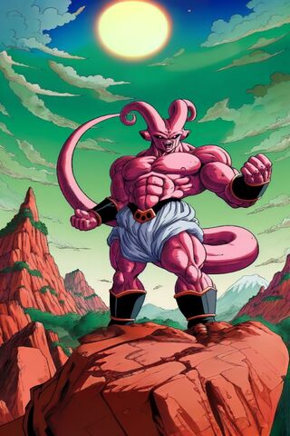 Majin Buu's Power Unleashed