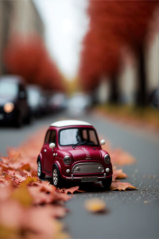 Charming Miniature Adventure 🚗🍂