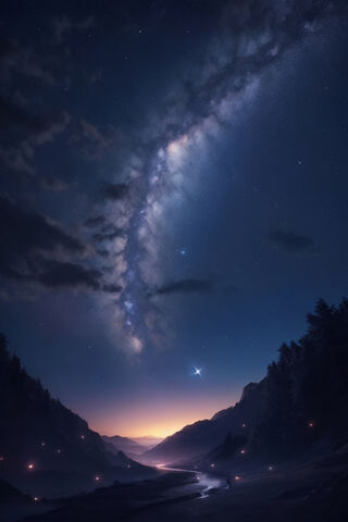 Enchanted Night Sky 🌌✨
