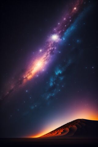Cosmic Desert Dreams 🌌..