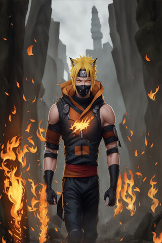 Fiery Hero in Action! 🔥
