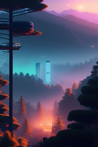 Dreamy Futuristic Lands..