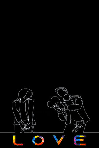 Love in Simple Lines ❤️