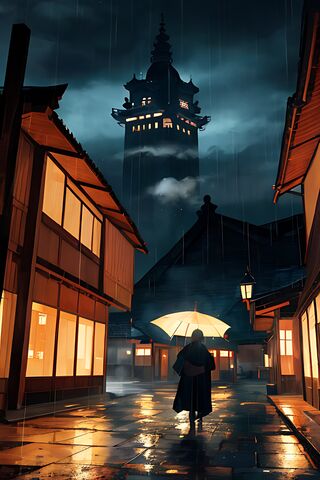 Mystical Rain: A Journey Through Edo
