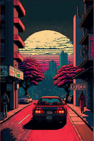 Neon Dreams: A Retro Ci..