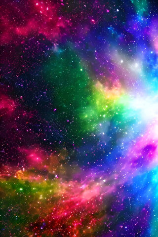 Cosmic Color Explosion 🌌✨