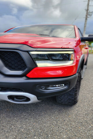 Bold Red Truck Ready fo..