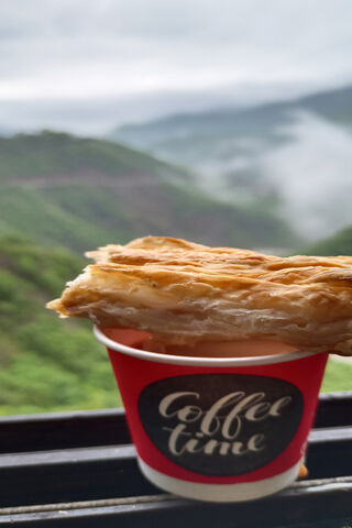 Cozy Coffee Break with a View ☕🌄