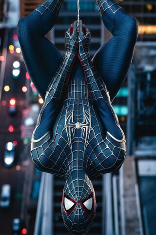 Spider-Man Swinging Through the City 🕷️🏙️