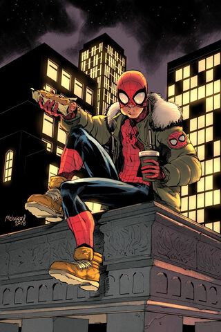 Spider-Man's Late-Night Snack 🍕🕷️