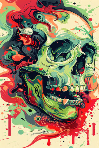 Vibrant Echoes of Mortality