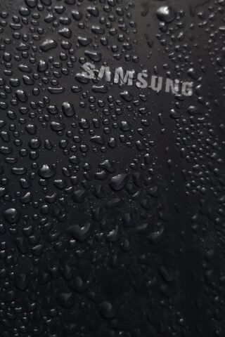 Raindrops on Samsung