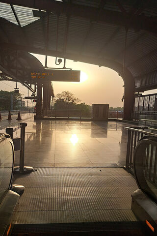 Golden Hour at the Stat..