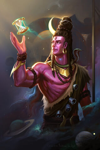 Cosmic Guardian: The Timeless Shiva 🌌⏳