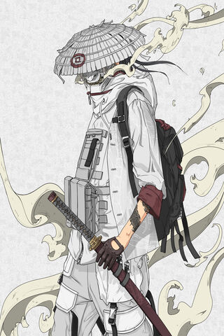 Mysterious Warrior in t..
