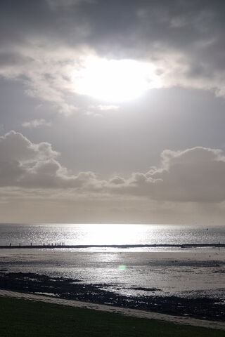 Serene Seascape Under C..