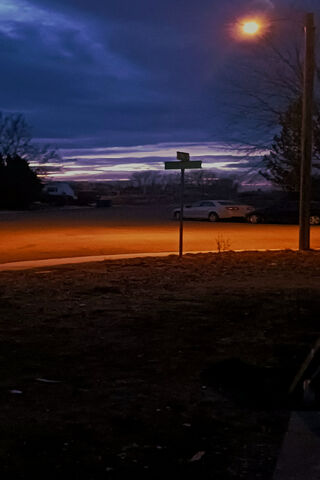 Twilight Glow: A Street..