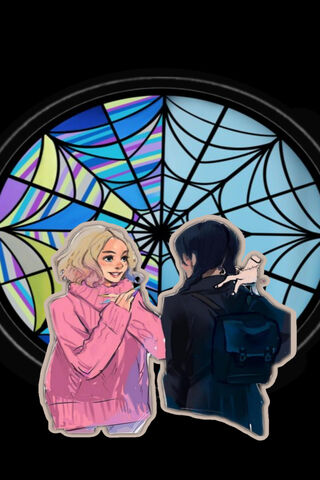 Whimsical Encounter 🕷️✨