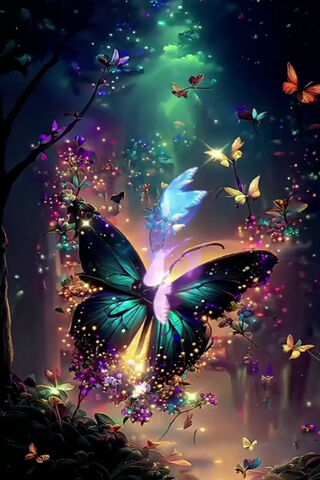 Enchanted Butterfly Wonderland 🦋✨
