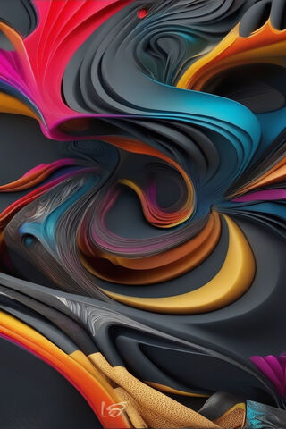 Vibrant Swirls of Imagi..