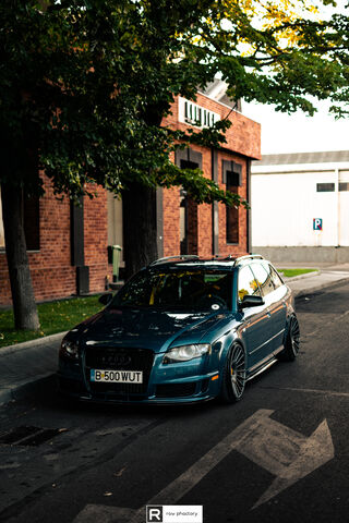 Sleek Audi in Urban Vib..