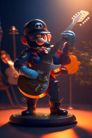 Rock Star Mario