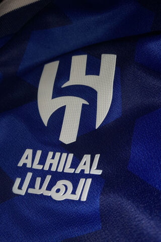 Al Hilal Jersey Close-Up ⚽️💙