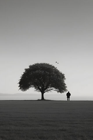 Solitude Under the Silent Canopy