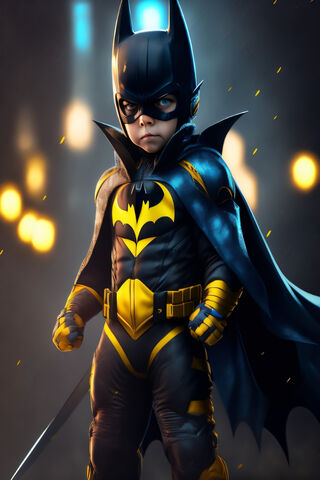 Little Hero in the Spotlight 🦇✨