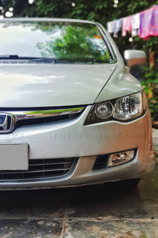 Sleek Silver Ride 🚗✨
