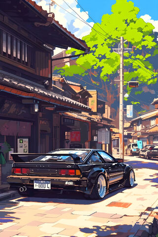 Retro Ride in a Serene ..