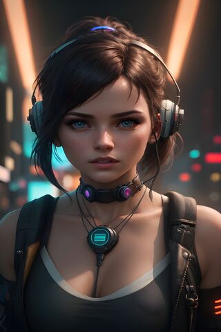 Cyberpunk Vibes 🎧✨