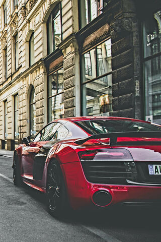 Sleek Red Beauty 🚗✨