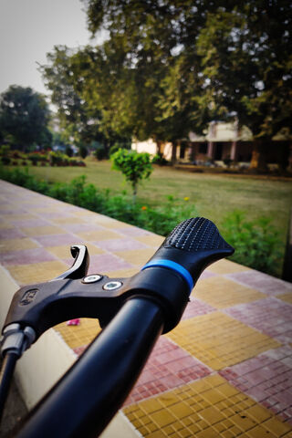 Cycling In Bright Day