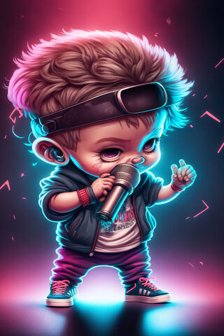 Hip-Hop Hero in Miniature 🎤✨