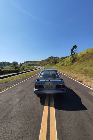 Scenic Drive in a Classic Car 🚗🌄