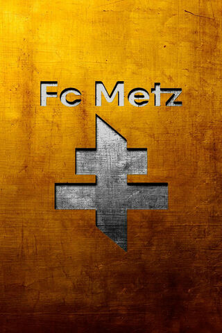 FC Metz Logo on a Bold Background ⚽✨