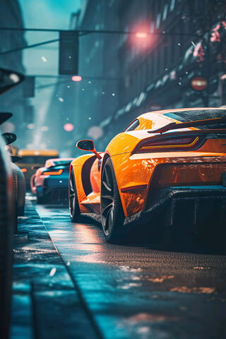 Urban Speedsters: A Neon Dream 🚗✨