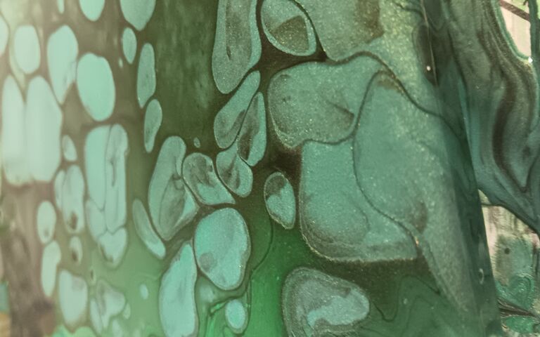 Mesmerizing Green Swirl..