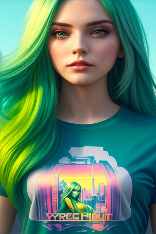 Green-Haired Glamour