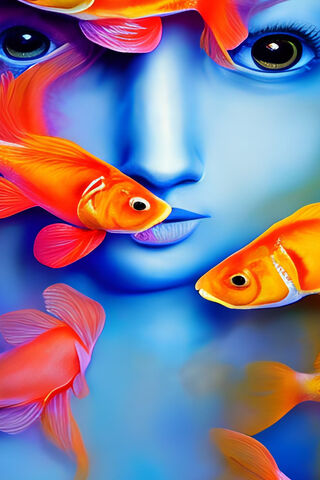 Whimsical Harmony: Fish..