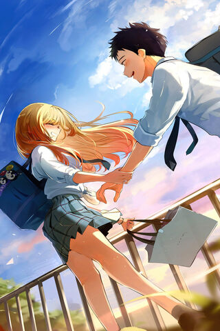 Gojou and Marin Kitaga