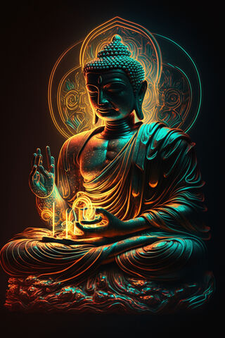 Radiant Buddha: A Glow ..