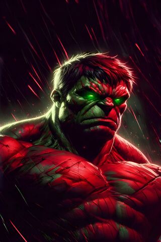 The Mighty Red Hulk 💥