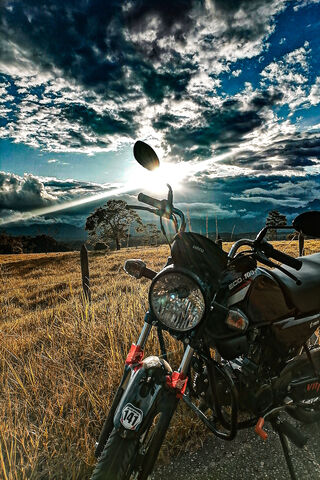 Sunset Ride 🌅🏍️